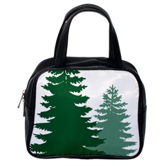 Pine Trees Spruce Tree Classic Handbag (One Side)