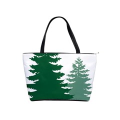 Pine Trees Spruce Tree Classic Shoulder Handbag