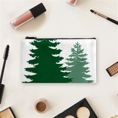 Pine Trees Spruce Tree Cosmetic Bag (Small)