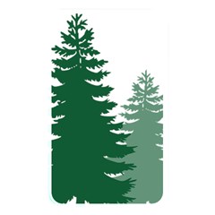 Pine Trees Spruce Tree Memory Card Reader (Rectangular)