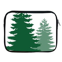 Pine Trees Spruce Tree Apple Ipad 2/3/4 Zipper Cases by Modalart