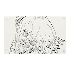 Eagle Birds Of Prey Raptor Banner And Sign 5  X 3  by Modalart