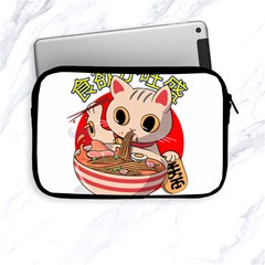 Ramen Cat Noodles Cute Japanes Apple Ipad Mini Zipper Cases by Modalart