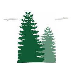 Pine Trees Spruce Tree Lightweight Drawstring Pouch (s) by Modalart