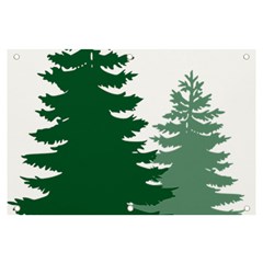 Pine Trees Spruce Tree Banner and Sign 6  x 4 