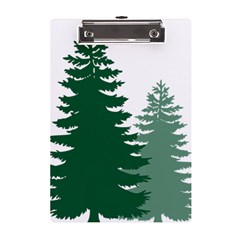 Pine Trees Spruce Tree A5 Acrylic Clipboard