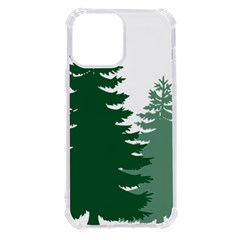 Pine Trees Spruce Tree Iphone 13 Pro Max Tpu Uv Print Case by Modalart