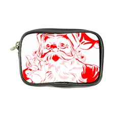 Santa Claus Red Christmas Coin Purse by Modalart