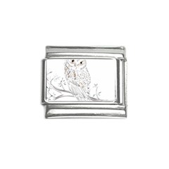 Owl Bird Wildlife Bird Of Prey Italian Charm (9mm) by Modalart