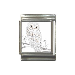 Owl Bird Wildlife Bird Of Prey Italian Charm (13mm)