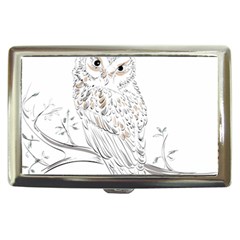 Owl Bird Wildlife Bird Of Prey Cigarette Money Case