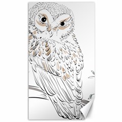 Owl Bird Wildlife Bird Of Prey Canvas 40  X 72  by Modalart