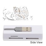 Owl Bird Wildlife Bird Of Prey Memory Card Reader (Stick) Front