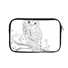 Owl Bird Wildlife Bird Of Prey Apple Macbook Pro 13  Zipper Case by Modalart