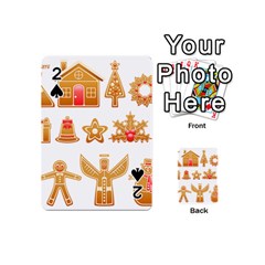 Gingerbread Food Snack Seasonal Playing Cards 54 Designs (mini) by Modalart