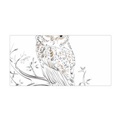 Owl Bird Wildlife Bird Of Prey Yoga Headband by Modalart