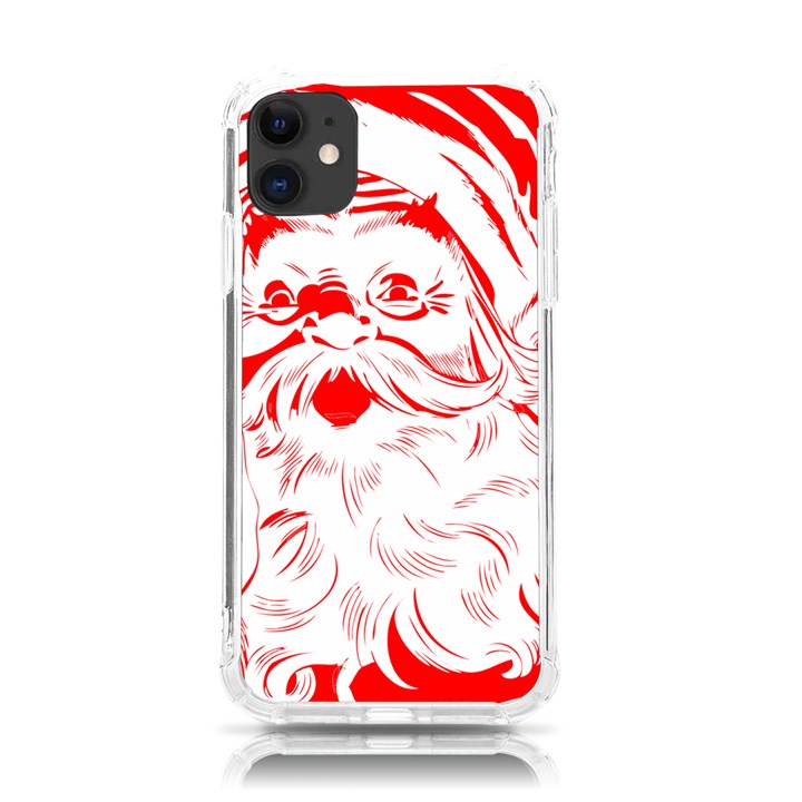 Santa Claus Red Christmas iPhone 11 TPU UV Print Case