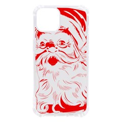 Santa Claus Red Christmas Iphone 13 Tpu Uv Print Case by Modalart