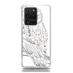 Owl Bird Wildlife Bird Of Prey Samsung Galaxy S20 Ultra 6.9 Inch TPU UV Case