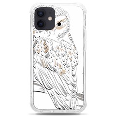 Owl Bird Wildlife Bird Of Prey Iphone 12 Mini Tpu Uv Print Case	 by Modalart