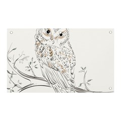 Owl Bird Wildlife Bird Of Prey Banner and Sign 5  x 3 