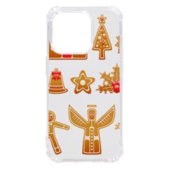 Gingerbread Food Snack Seasonal Iphone 14 Pro Tpu Uv Print Case by Modalart