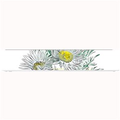 Thistle Alpine Flower Flower Plant Small Bar Mat by Modalart