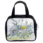 Thistle Alpine Flower Flower Plant Classic Handbag (Two Sides) Front