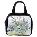 Thistle Alpine Flower Flower Plant Classic Handbag (Two Sides) Back