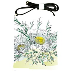 Thistle Alpine Flower Flower Plant Shoulder Sling Bag by Modalart