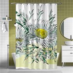 Thistle Alpine Flower Flower Plant Shower Curtain 48  x 72  (Small)  Curtain(48  X 72 )