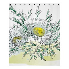 Thistle Alpine Flower Flower Plant Shower Curtain 60  X 72  (medium)  by Modalart