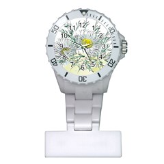 Thistle Alpine Flower Flower Plant Plastic Nurses Watch by Modalart