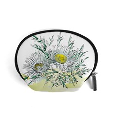 Thistle Alpine Flower Flower Plant Accessory Pouch (small) by Modalart