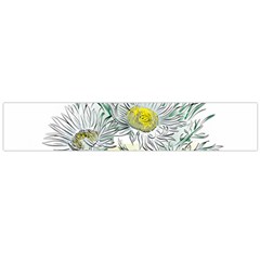 Thistle Alpine Flower Flower Plant Large Premium Plush Fleece Scarf  by Modalart