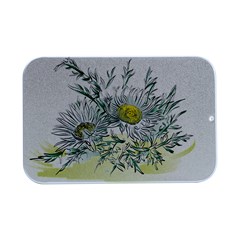 Thistle Alpine Flower Flower Plant Open Lid Metal Box (silver)   by Modalart