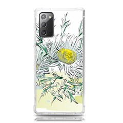 Thistle Alpine Flower Flower Plant Samsung Galaxy Note 20 Tpu Uv Case by Modalart