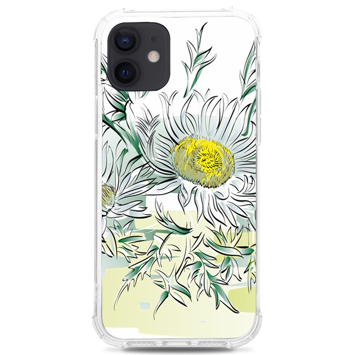 Thistle Alpine Flower Flower Plant iPhone 12/12 Pro TPU UV Print Case