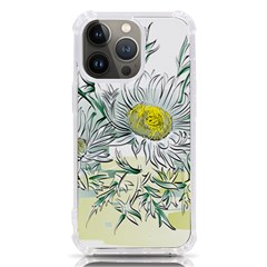 Thistle Alpine Flower Flower Plant Iphone 13 Pro Tpu Uv Print Case by Modalart