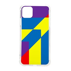 Colorful Red Yellow Blue Purple Iphone 11 Pro Max 6 5 Inch Tpu Uv Print Case by Grandong