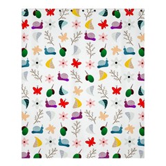 Snail Butterfly Pattern Seamless Shower Curtain 60  X 72  (medium) 