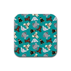 Plush Toys Stuffed Toys Rubber Coaster (square) by Bedest