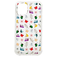 Snail Butterfly Pattern Seamless Iphone 12 Mini Tpu Uv Print Case	 by Bedest