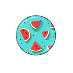 Watermelon Fruit Slice Hat Clip Ball Marker by Bedest