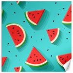 Watermelon Fruit Slice Canvas 16  x 16  15.2 x15.41  Canvas - 1