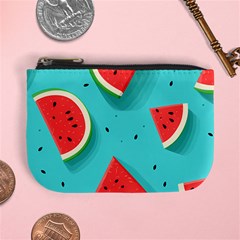 Watermelon Fruit Slice Mini Coin Purse by Bedest