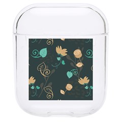 Flower Leaves Pattern Seamless Hard Pc Airpods 1/2 Case