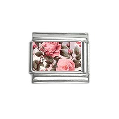 Rose Flower Seamless Italian Charm (9mm) by Bedest