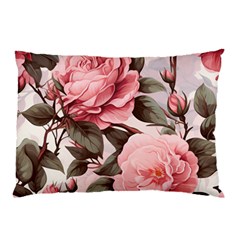 Rose Flower Seamless Pillow Case by Bedest