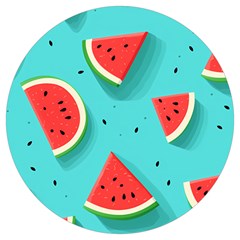 Watermelon Fruit Slice Round Trivet